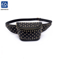 PU qualities popular lady rivet belt bag for wholesales